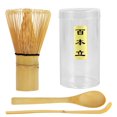 thumbnail image 1 of CNKOO 4Pcs Matcha Whisk Set Handmade Matcha Tea Set Natural Matcha Making Tool Japanese Tea Accessories, 1 of 8