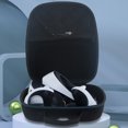 thumbnail image 1 of Bolsa de almacenamiento Bolsa de almacenamiento Cómoda manija de PU Maleta portátil Cremallera doble para PS VR2 PS5 JShteea Nuevo, 1 of 9