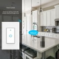 thumbnail image 4 of HLONK Interrupteur Lumineux Tactile Intelligent Wi-Fi Sans Fil Neutre Requis Contrôle par Application Ou Commande Vocale, 4 of 16