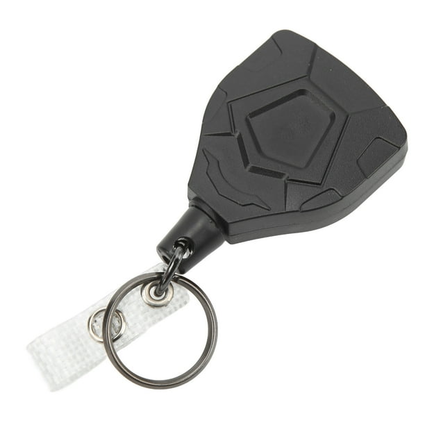 2 uds hebilla de cuerda para llave llavero retráctil de acero inoxidable de alta elasticidad resistente al desgaste para exteriores