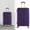 Purple, variant on Preplabs Luggage Protective Cover, with Durable Design for 18-20 Inch Suitcases, Travel Ready, Sustainable Materials for Eco-Conscious Packing
