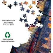 wooden puzzle City Skyline at Dusk Intelligent Game Fit togather a magic Art for home Decoration or Prensent 500 pieces