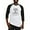 Black/White, variant on CafePress - Winning Move [Wargames] Baseball Jersey - Cotton Baseball Jersey, 3/4 Raglan Sleeve Shirt