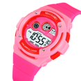 thumbnail image 6 of Waterproof Digital Watch for Ages 8-15, Luminous Sports Wristwatch with Alarm Clock, Shockproof Casual Wristwatch with Stopwatch & Date Calendar - 50M Water Resistant ABS Case TPU Strap, 6 of 9