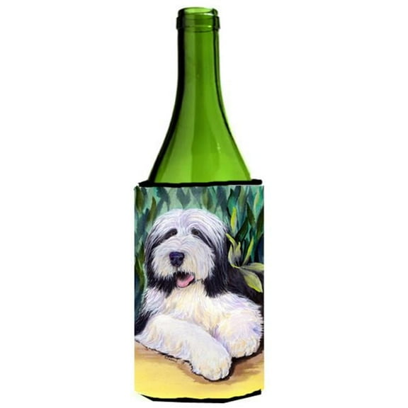 Bearded Collie Wine Bottle   Hugger