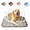 coffee, variant on Cooling Mat for Dogs, Easy Carry, EZ Clean, Keep Cooling for Pets, Kids and Adults