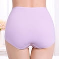 thumbnail image 4 of Women High Waist Postpartum Panties Full Coverage Soft Comfort Briefs, 4 of 6