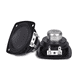 thumbnail image 5 of 2 Altavoces de Graves Medios de 2,75 Pulgadas y 70,6 mm, 4 Ω, 15 W, Bluetooth, Doble Altavoz Magnético, Borde de Goma de Larga, 5 of 6