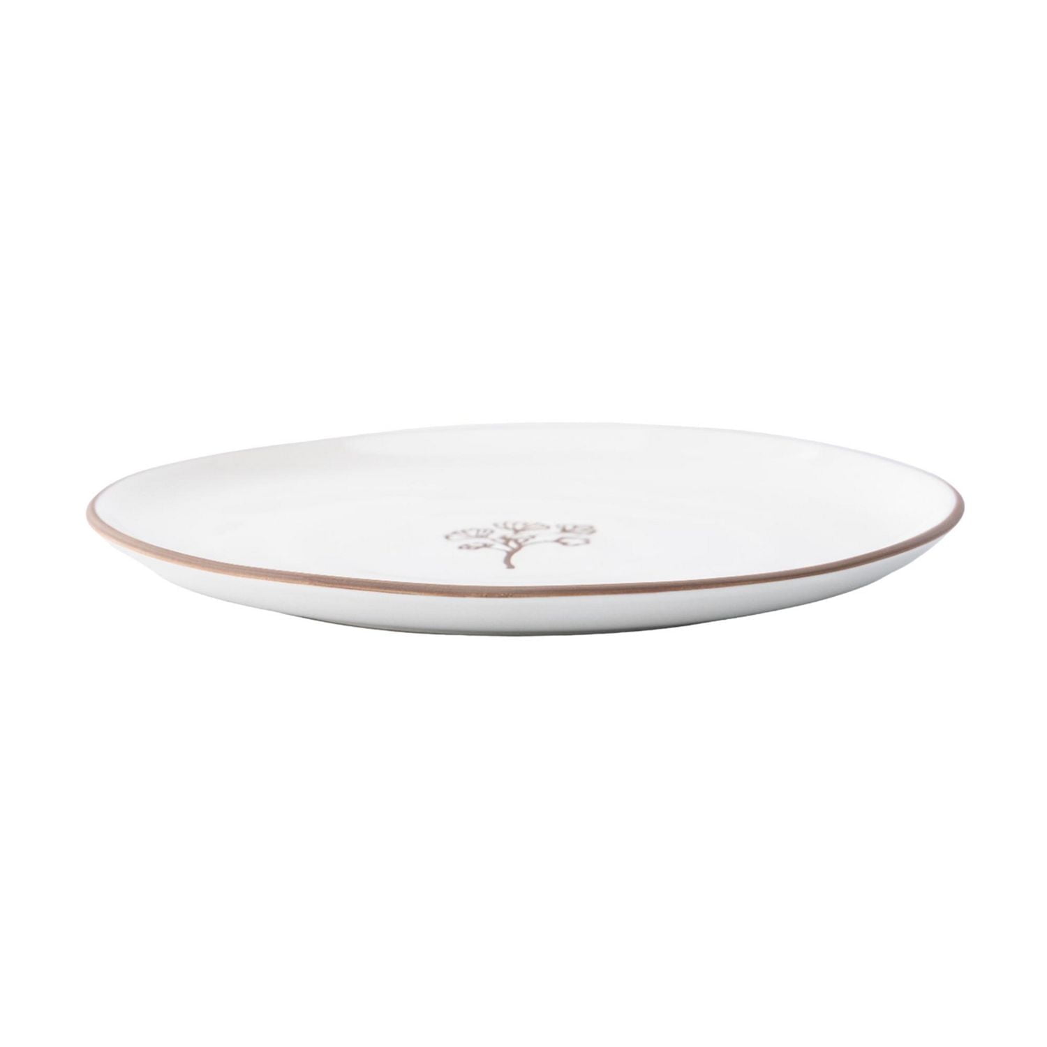 Hometrends Assiette à salade en céramique résistante à la cire, 8,7 pouces, 1 pièce