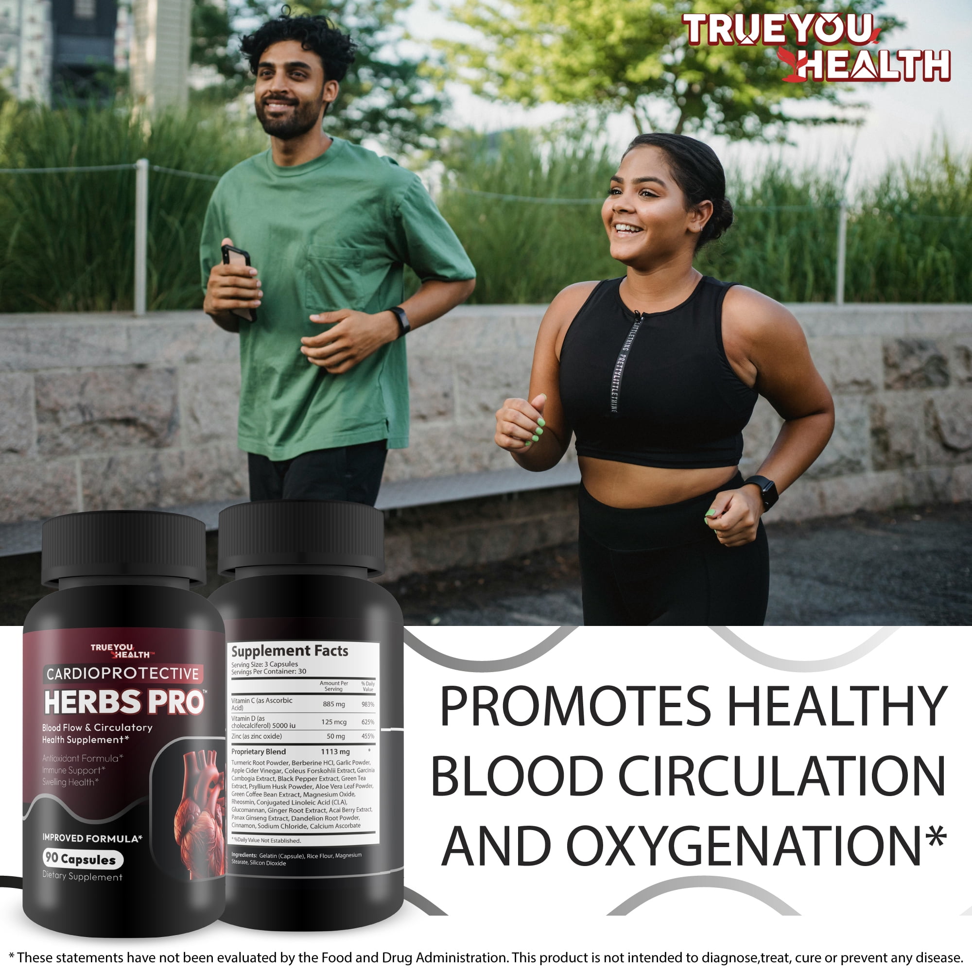 Cardioprotective Herbs Pro - Our Best Blood Flow & Circulatory Health Supplement - Blood Circulation Supplements For Cardiovascular Health Advanced Blood Flow Herbal Circulation Supplements for Men