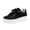 Black, variant on EKVAHL Women's Casual Platform Sneakers Non Slip Lightweight Comfortable Walking Shoes for Women Chunky Breathable Flats Sneakers Fashion Flatform Low Top Lace Up Outdoor Flat Tennis Shoes