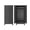 Black, variant on Large Bedroom Armoires With Shelves and Hanging Rod,Wardrobe Storage Cabinet,Metal Clothing Storage Cabinet with 2 Doors