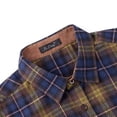 thumbnail image 3 of Gubotare Men's Shirt Men's Dress Shirt Long Sleeve Button Down Shirts for Men (Yellow,L), 3 of 5