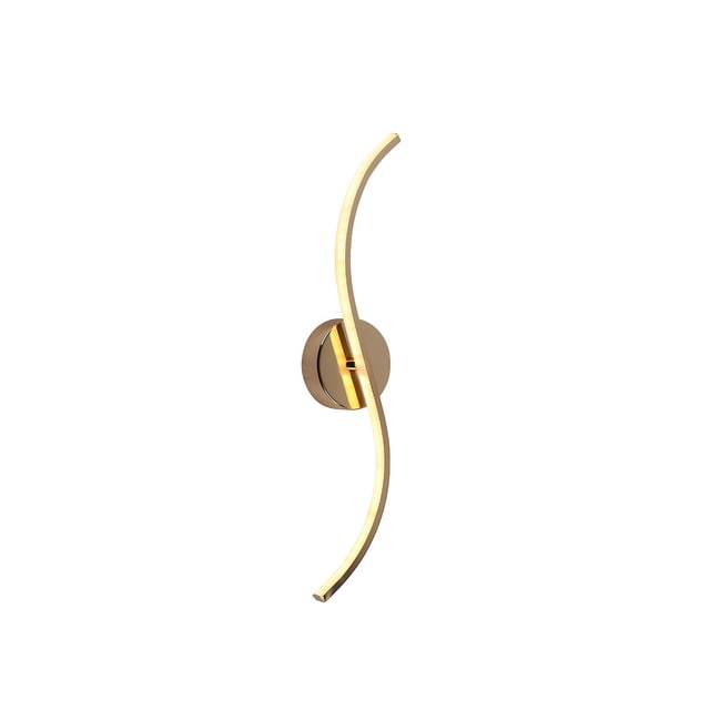 Lámpara Arbotante de Pared LED Sign Luxica Lighting Dorado