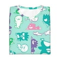 thumbnail image 3 of Boys Girls Badtz Maru Shirt Graphic T-Shirt Crewneck Short Sleeve 3d Colorful Tops Tees, 3 of 7