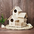 thumbnail image 4 of Wovilon Nest Dox Nest House Bird House Bird House Bird Box Bird Box Wooden Box, 4 of 9