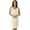 Beige, variant on Women's Shadowline 3410X Plus 24 Inch Princess Full Slip (Beige 44)