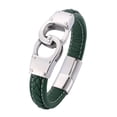thumbnail image 2 of Pulseras Qarigey personalizable para hombres y mujeres significativo y memorable Ropa zapatos y accesorios Miscelánea verde, 2 of 6