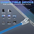 thumbnail image 4 of Cable Ethernet MEIPEK Cat 7 para exteriores, 150 pies, SFTP, 10 Gbps, 600 MHz, 4 of 7