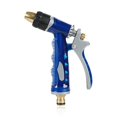 thumbnail image 1 of Pistola de lavado de espuma, pistola de riego, pistola de agua de alta presión para lavado de coches, herramienta de riego de jardín (azul), 1 of 5