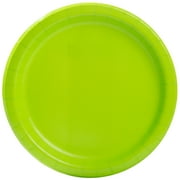 Way To Celebrate Paper Party Plates, Neon Green, 9in, 55ct Walmart