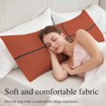 thumbnail image 5 of Basketball Body Pillow Cover 20 x 54 Inch Decorative Pillow Cover Orange Abstract Black Stripes Ball Sports Lumbar Pillowcase Seasonal Rectangle Cushion Case for Couch Sofa Bed Living Room, 5 of 9