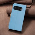 thumbnail image 2 of Allytechgroup Wallet Case for Google Pixel 9A, PU Leather Case with Credit Card Slot Magnetic Closure Floral Cutout Shockproof Protective Back Cover for Google Pixel 9A, Lightblue, 2 of 8