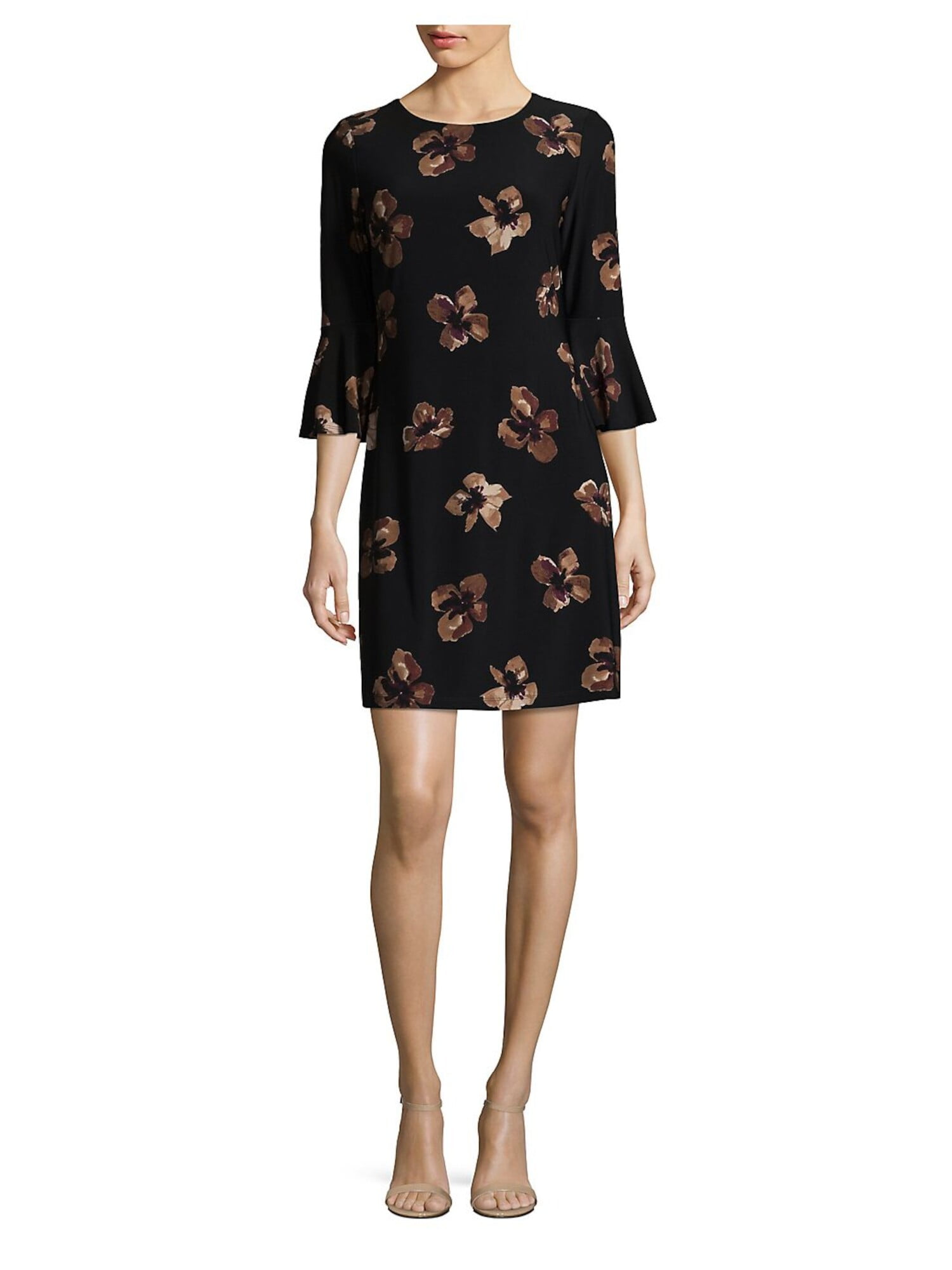 TOMMY HILFIGER Womens Brown 34 Sleeve Short Sheath India | Ubuy TOMMY HILFIGER Womens Brown 34 Sleeve Short Sheath India | Ubuy