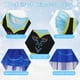 thumbnail image 4 of Vestido de princesa HenzWorld, azul y negro, tul, 8-9 años, 4 of 6