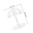 thumbnail image 2 of TEHAUX Soporte Independiente Transparente Para Sombreros Y Pelucas Con Estable Para Hogar, 2 of 8