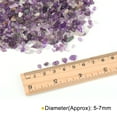 thumbnail image 2 of Uxcell 200g/0.44lb 5mm to 7mm Natural Tumbled Chips Decoration Stones for Aquarium Plants Vase Fillers, Purple, 2 of 6