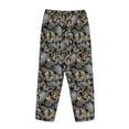 thumbnail image 3 of Lsque Rose Flowers Print Women's Pajama Pants, Lounge Pant - Comfortable Home Wear,Elastic Waistband, Stylish Design-Medium, 3 of 9