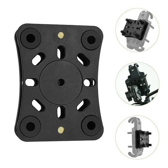 AURARMLET 1Jgo Soporte Negro Para Teléfono De Y Motocicleta Resistente Y Fácil De Instalar
