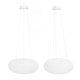 thumbnail image 5 of Luz Colgante de Luz, Alto de Luz Colgante LED Al Altura Ajustable De Lámpara de Lámpara de PC Redonda para Dormitorio, 5 of 7