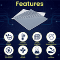 thumbnail image 2 of Gelid Solutions GP-Extreme 12W-Thermal Pad 120x120 Excellent Heat Conduction, Ideal Gap Filler. Easy Installation (120x120x0.5), 2 of 4