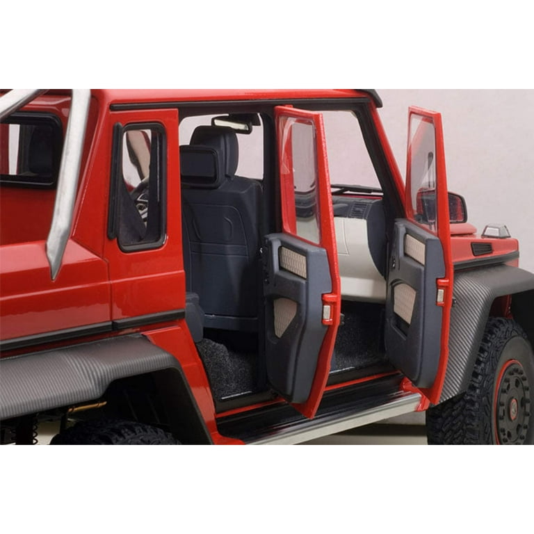 Mercedes G63 AMG 6X6 Red 1/18 Model Car by Autoart - Walmart.com