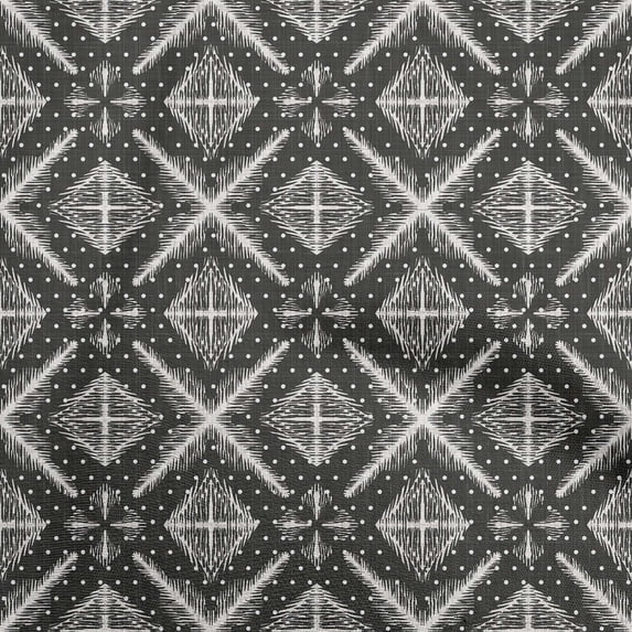 oneOone Cotton Flex Black Fabric African Diy Clothing Quilting Fabric Print Fabric By Yard 40 Inch Wide
