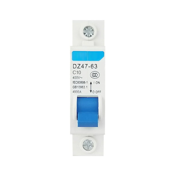 Disyuntor de corriente residual en miniatura 1 polo 400V Protector de fugas eléctricas para el hoga Abody protector actual