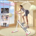 thumbnail image 3 of Stair Stepper for Home-Upgrade Vertical Climber Workout Machine for Full-Body Exercise Climber Fitness Equipment with Stable Frame Adjustable Handlebar-Blue, 3 of 11