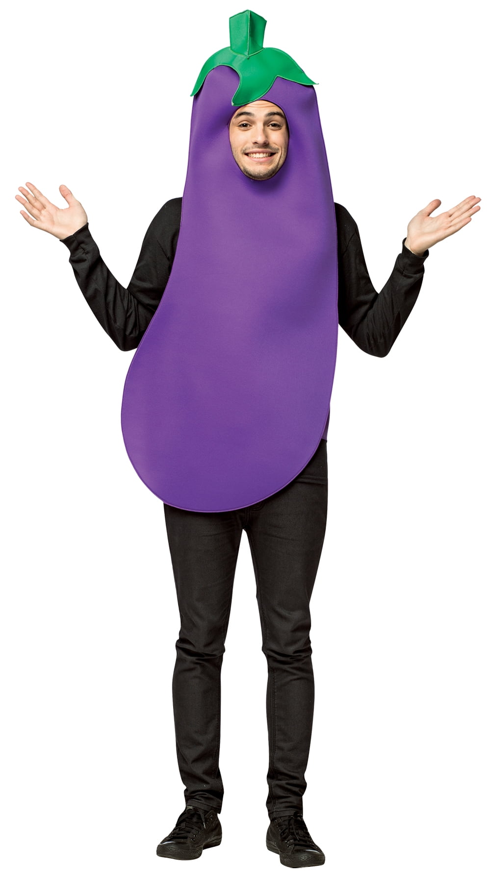 Eggplant Men's Adult Halloween Costume, One Size, (4046)