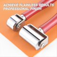 thumbnail image 3 of Leather Press Edge Roller Leather Glue Laminating Roller with Scraper, 3 of 5