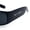 Matte Black, variant on Kush Mad Dog Biker Slim Rectangle Mens Sunglasses UV400 Narrow Minimal Steet Eyewear Matte Black