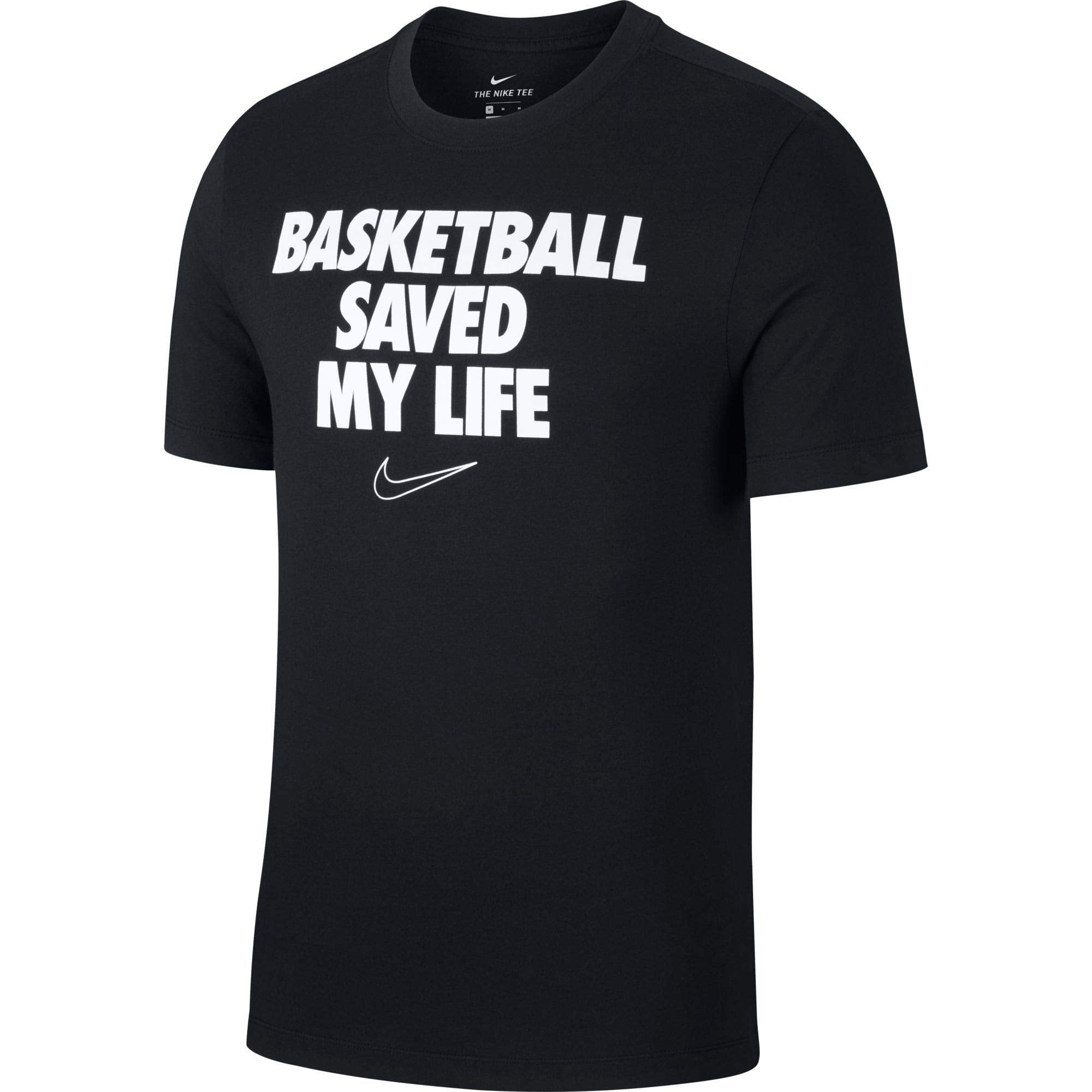 Nike basketball saved my life shirt Clearance
