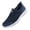 Blue, variant on Men's Orthopedic Walking Shoes Mesh Loafers Wide Toe Box Arch Support Tennis Slip on Comfortable Running Sneakers Black Size 9.5