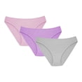 thumbnail image 1 of Bikini Fruit Of The Loom para Mujer, Multicolor Cotton Stretch 1 Paquete con 3 Piezas Talla 7, 1 of 4