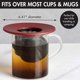 thumbnail image 5 of Primula Brew Buddy Red, portátil, para verter, paquete de 2, 5 of 9