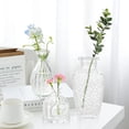 thumbnail image 4 of Juego de 10 jarrones pequeños de cristal con forma de flor Bud Vases QLOFEI, 4 of 6