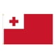 thumbnail image 1 of Bandera Tonga 90x150 cm 100% poliéster con cruz roja, 1 of 1