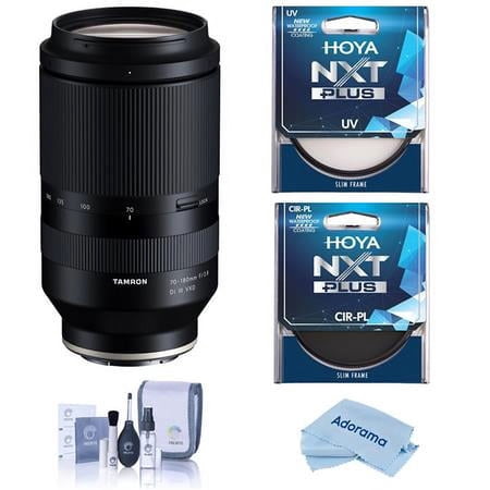 UPC: 0192223157392 | 70-180mm f/2.8 Di III VXD Lens for Sony E Bundle with Hoya NXT Plus 67mm UV+CPL Filter Kit  Cleaning Kit  Cloth