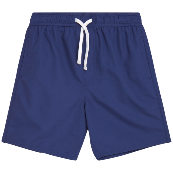 Quad Seven Boys' Swim Trunks - Basic Solid Quick Dry Board Shorts Bathing Suit for Boys (Sizes: 8-18)